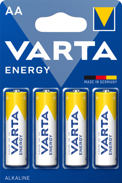 Батарейка Varta Energy AA Bli 4, 4 шт. (4106229414) - Pampik