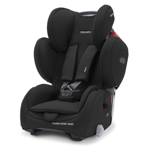 Автокрісло Recaro Young Sport Hero Core Deep Black (88014250050) - Pampik