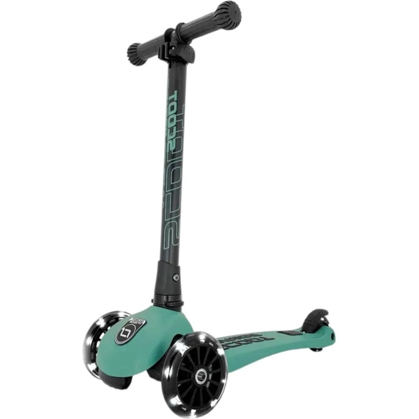 Самокат Scoot and Ride Highwaykick-3 серо-зеленый (SR-96345) - Pampik