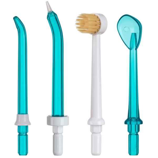 Набір змінних насадок для Іригатора Edel White Flosserpik 3 Oral, 4 шт. - Pampik
