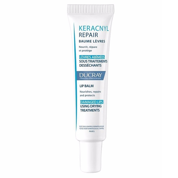 Відновлюючий бальзам для губ Ducray Керакнил, 15 мл (537404) - Pampik