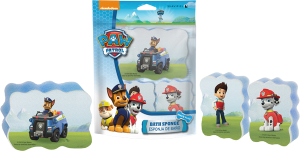 Губка банна Suavipiel Щенячий патруль, 3 шт. - Pampik