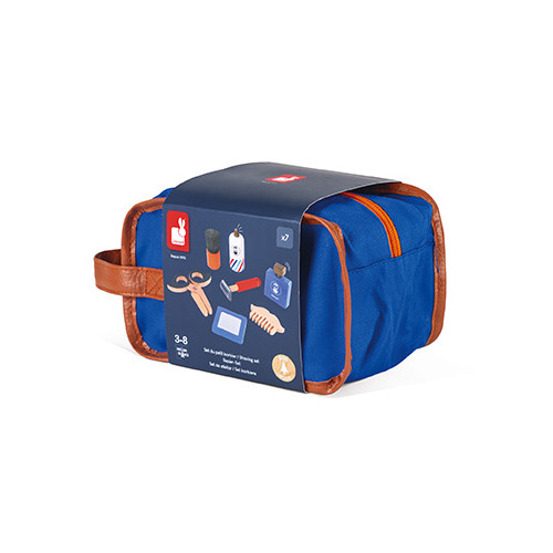 Ігровий набір для гоління Janod, 8 предметів (J06548) - Pampik