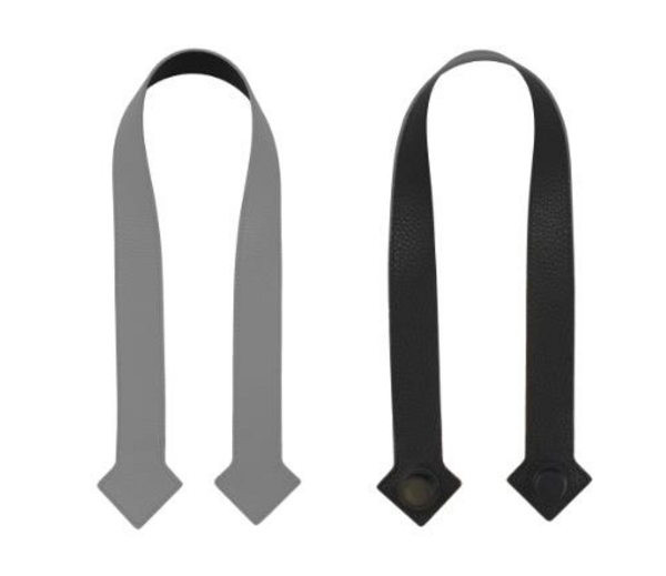 Ручки для сумки Nuvita MyMia, сірий, 2 шт. (NV8823GREY) - Pampik