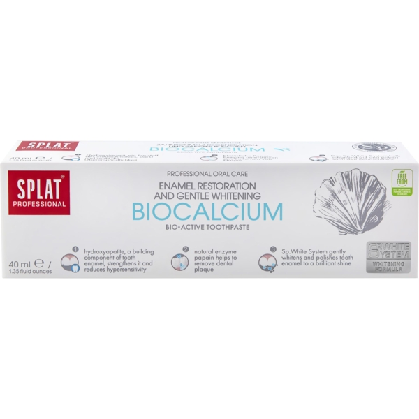 Зубна паста Splat Professional Compact Биокальций, 40 мл - Pampik - 2