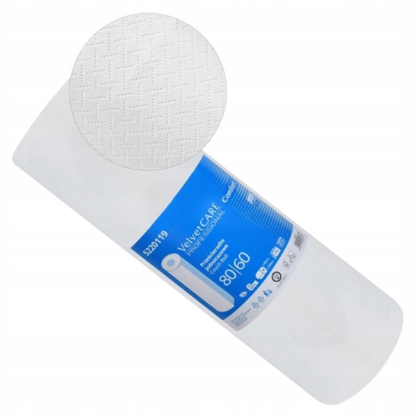 Одноразове простирадло Velvet Professional Comfort, целюлоза, двошарове, 80х60 см, 9 шт. (5220119) - Pampik