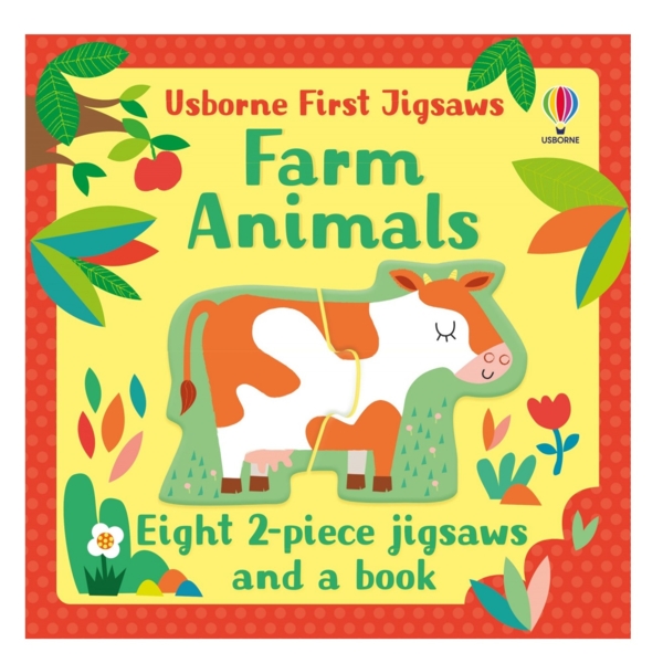 Usborne First Jigsaws: Farm Animals - Matthew Oldham, анг. мова (9781474988544) - Pampik