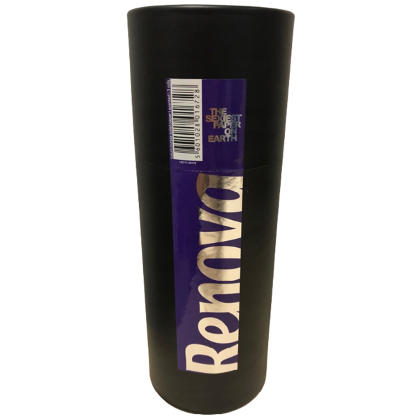 Туалетний папір Renova, тришаровий, 3 рулони, фіолетовий (536486) - Pampik