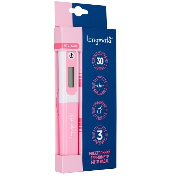 Термометр електронний Longevita MT 31+basal (6385235) - Pampik - 7