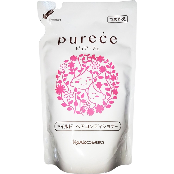 Кондиціонер м'який для волосся Naris Purece Поживний запаска 450 мл - Pampik