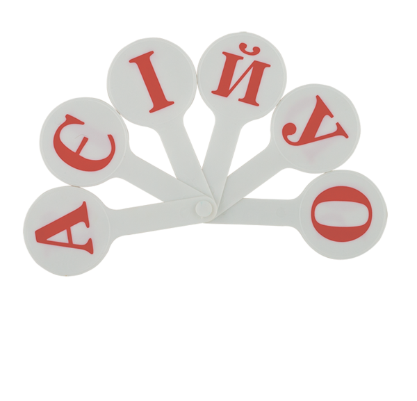 Набор букв ZiBi Украинский алфавит, веер (ZB.4901) - Pampik