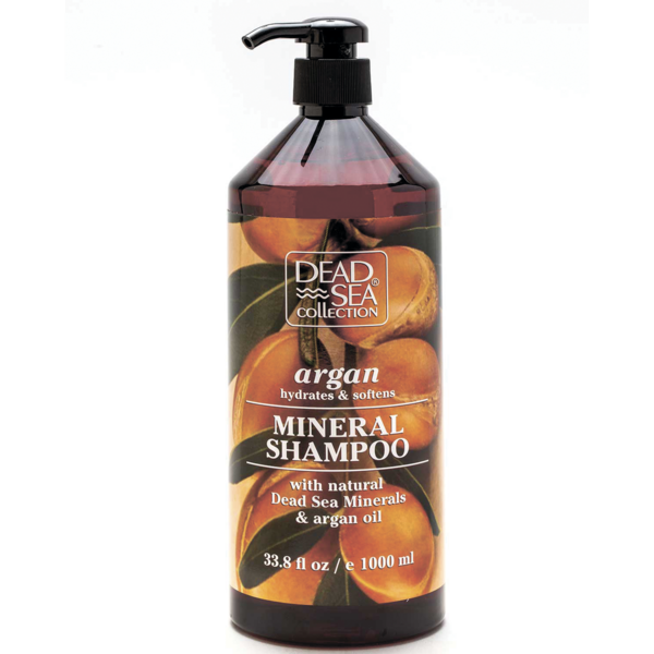 Шампунь Dead Sea Collection з мінералами Мертвого моря та аргановим маслом, 1000мл - Pampik