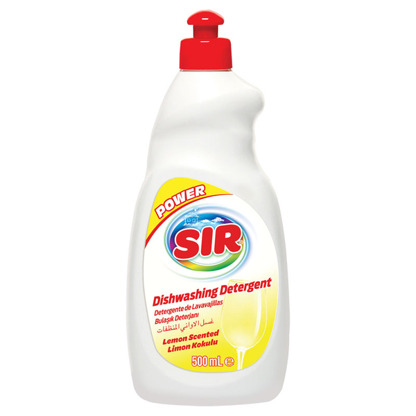 Рідкий засіб Sir Power Лимон для миття посуду, 500 мл (152.SR.001.11) - Pampik