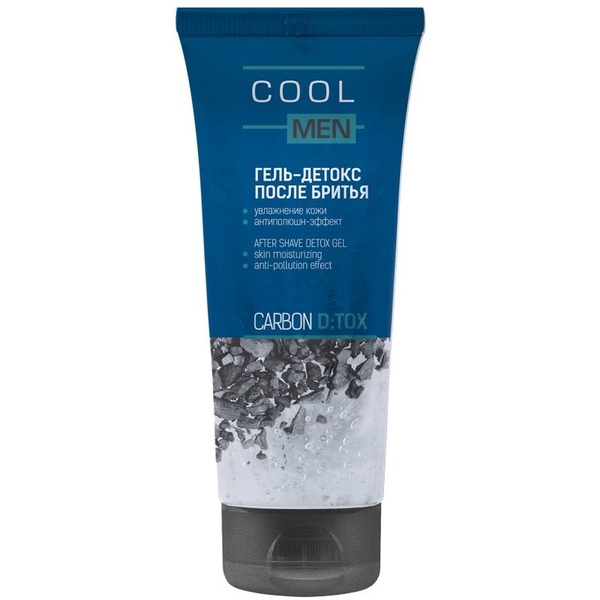 Гель-детокс після гоління Cool Men Detox Carbon, 200 мл - Pampik