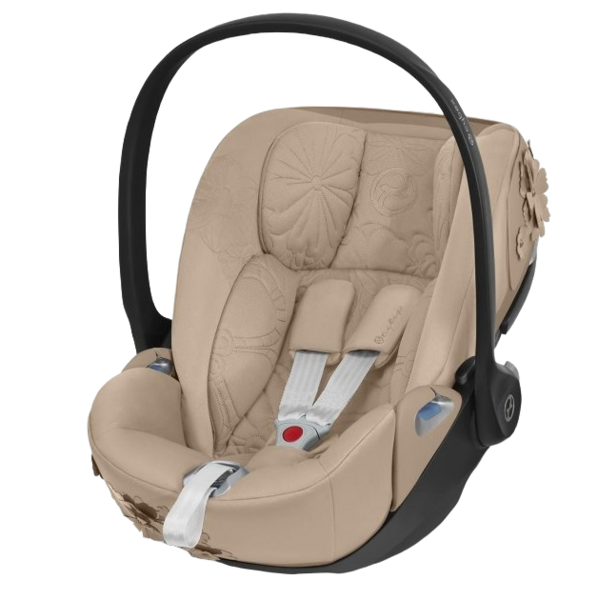 Автокрісло Cybex Cloud Z i-Size Simply Flowers Beige mid beige (521001285) - Pampik