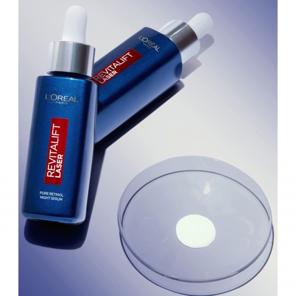 Ночная сыворотка с ретинолом для кожи лица против глубоких морщин L'Oreal Paris Revitalift Lazer, 30 мл (AA270300) - Pampik - 7