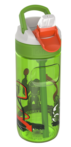 Поїльник Kambukka Lagoon Basket Robo, 500 мл зелений (11-04020) - Pampik