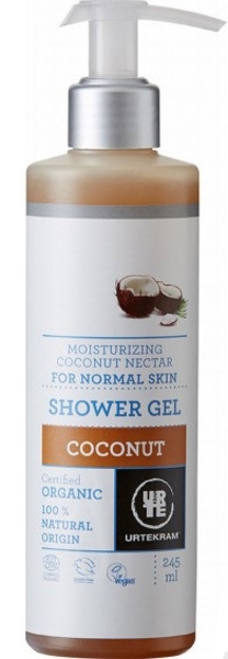 Органический гель для душа Urtekram Shower Gel Coconut, 250 мл - Pampik