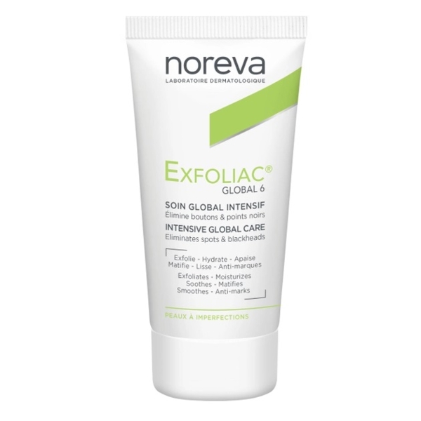 Крем для лица Noreva Laboratoires Exfoliac Global 6 Intensive Global Care, 30 мл - Pampik