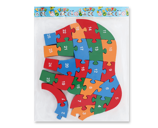 Пазл Слон D*-1 Offtop, 26 элементов (833851) - Pampik