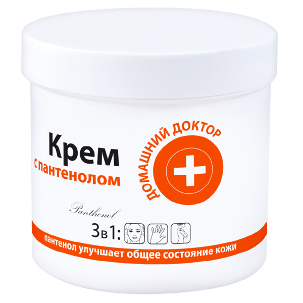 Крем для лица и тела Домашний Доктор с пантенолом, 250 мл - Pampik