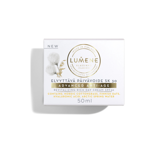 Денний відновлюючий антивіковий крем Lumene Klassikko, SPF 30, 50 мл (8000018441787) - Pampik - 2