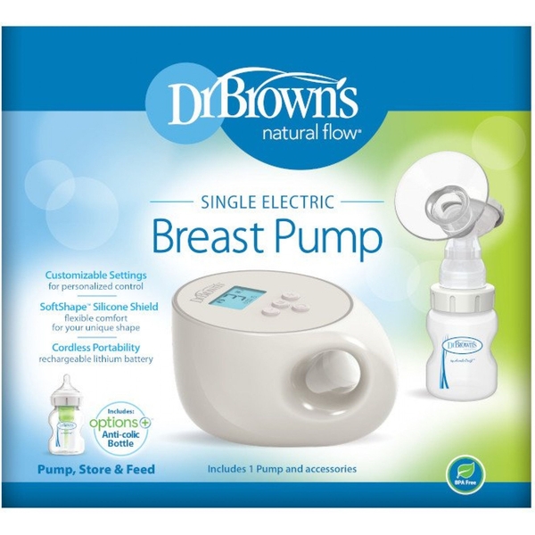 Молоковідсмоктувач Dr. Brown's Natural Flow електричний (BF103-E / F-INTL) - Pampik - 3