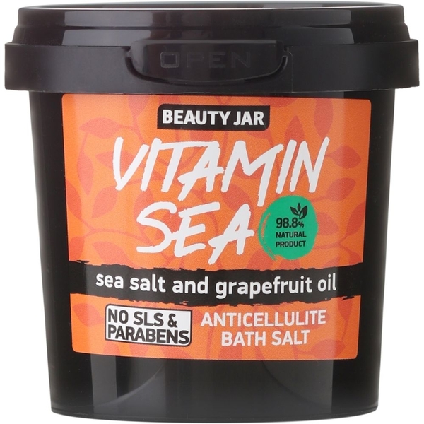 Сіль для ванни Beauty Jar Vitamin Sea антицелюлітна 150 г - Pampik