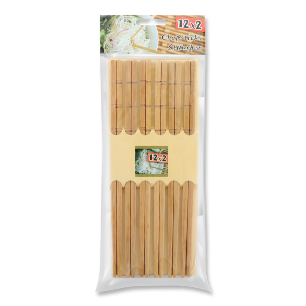 Палочки бамбуковые Offtop, 12 пар (849891) - Pampik