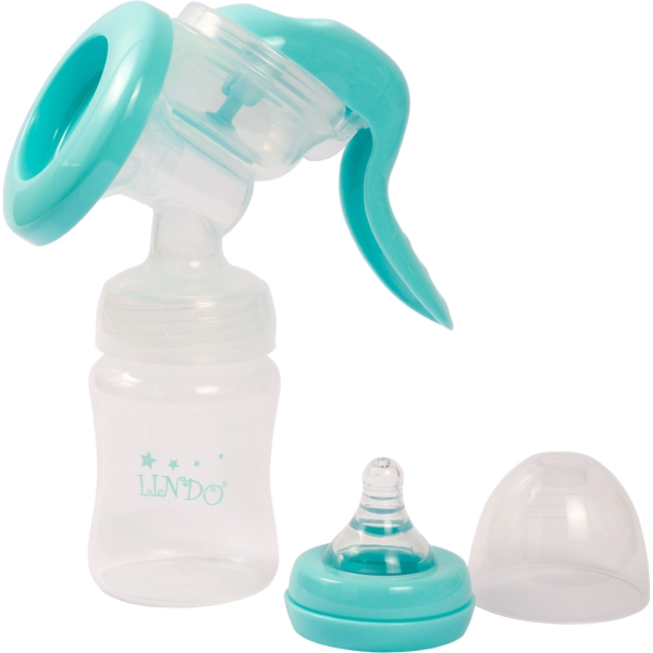 Молокоотсос Lindo Next to Nature, ручной (Pk 071) - Pampik - 2