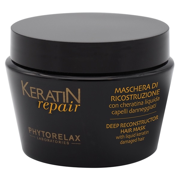 Маска Phytorelax Keratin Repair для глубокого обновления волос, 250 мл (6028144) - Pampik