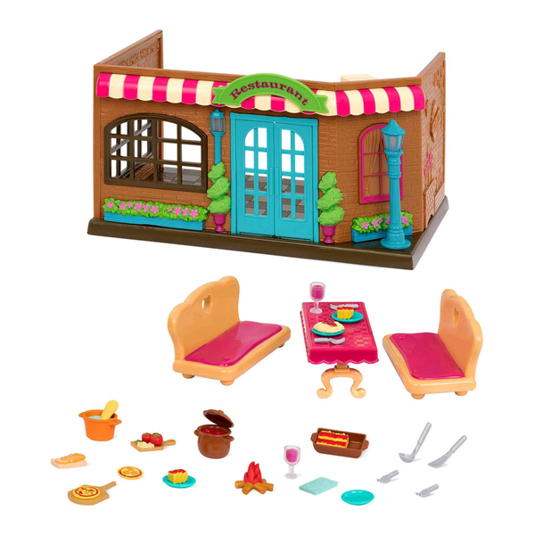 Ігровий набір Lil Woodzeez Ресторан (WZ6620) - Pampik - 3
