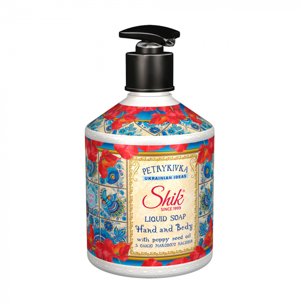 Крем-мило рідке Shik З маслом макового насіння, 500 мл (36755) - Pampik