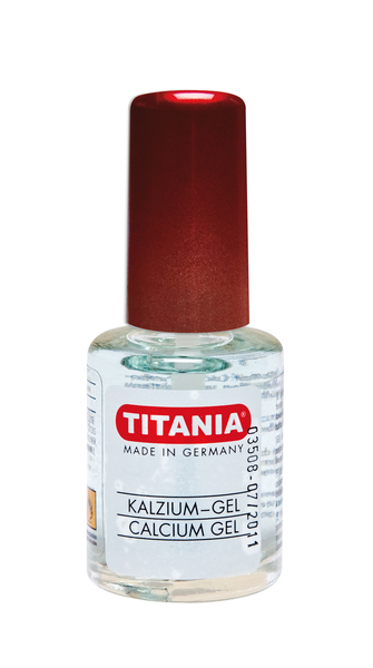 Лак-гель для ногтей на основе кальция Titania Calcium Gel, 10 мл (1104 B) - Pampik