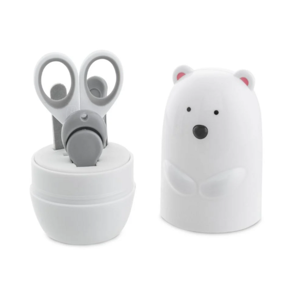 Манікюрний дитячий набір Chicco 4 в 1 Polar bear (10731.10) - Pampik