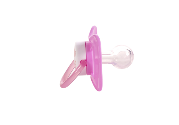 Пустушка силіконова Baby Team, вишнеподібної форми, 0-6 міс., рожевий (3003) - Pampik - 2