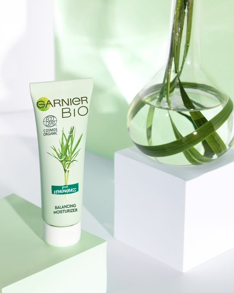 Зволожуючий крем Garnier Bio з екстрактом лемонграсу, 50 мл (C6307800) - Pampik - 2