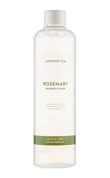 Тонік для обличчя Aromatica, з розмарином, освіжаючий, 350 мл (871303) - Pampik