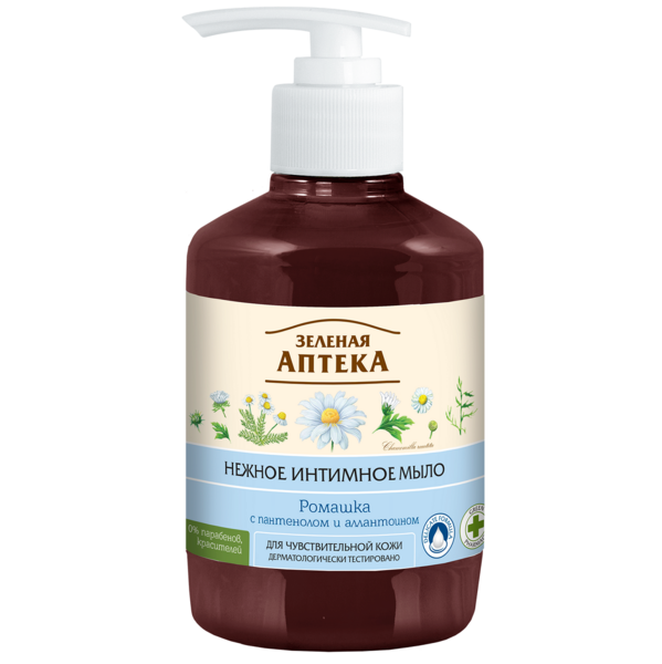 Рідке мило для інтимної гігієни Зелена Аптека Ромашка 370 мл - Pampik