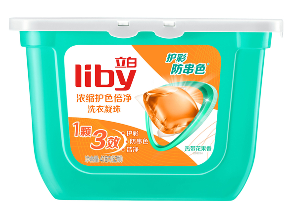 Концентровані капсули для прання Liby Color, 52 шт (766783) - Pampik