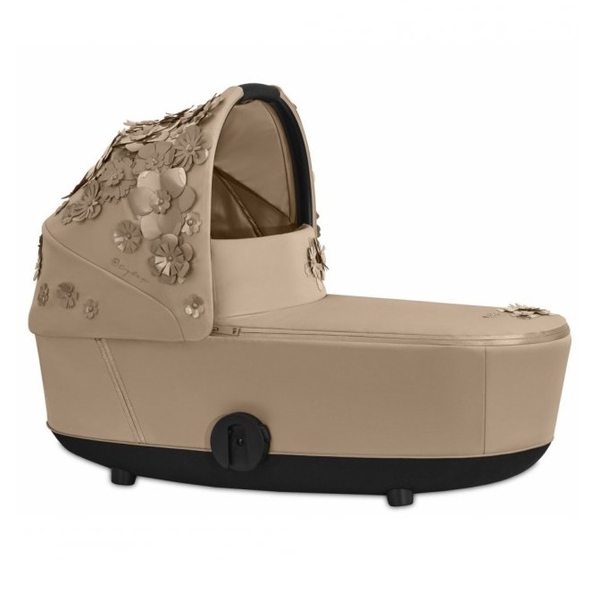 Люлька Cybex Mios Lux Simply Flowers Beige Mid Beige, бежевый (521001383) - Pampik