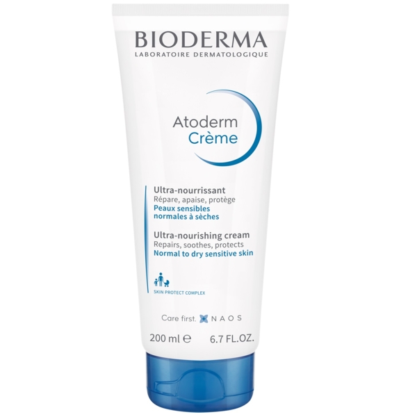 Крем для обличчя та тіла Bioderma Atoderm Creme, 200 мл (28067S) - Pampik