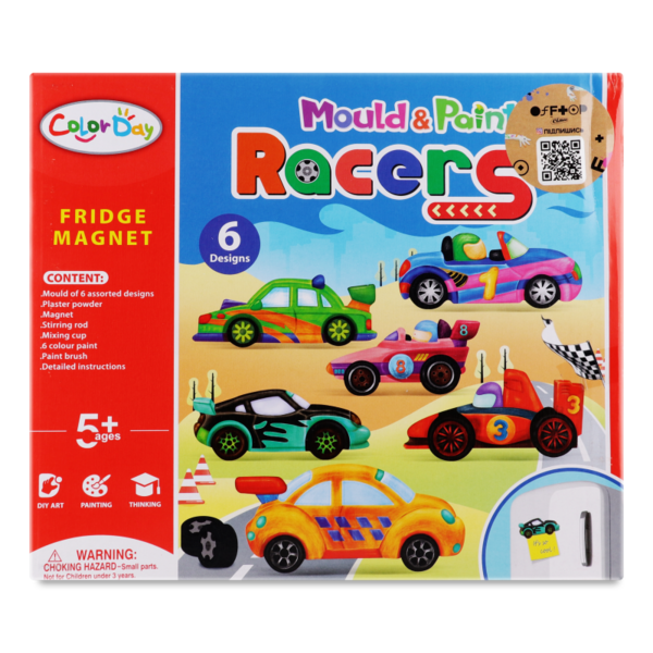 Творческий набор магнитов Offtop Автомобили (860217) - Pampik