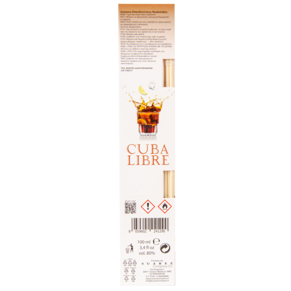 Аромадифузор Sweet Home Cocktail Куба Лібре, 100 мл (SACSCL100) - Pampik - 3