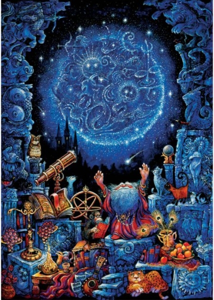 Пазли Educa Астролог неонові, 1000 елементів (18003) - Pampik - 2
