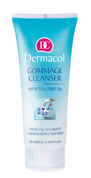 Очищаючий гель-скраб Dermacol Gommage Cleanser з олією чайного дерева, 100 мл - Pampik