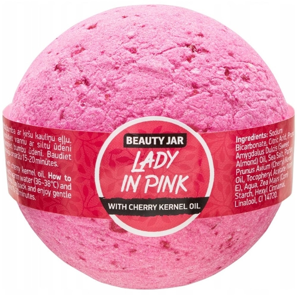 Бомбочка для ванни Beauty Jar Lady In Pink 200 г - Pampik