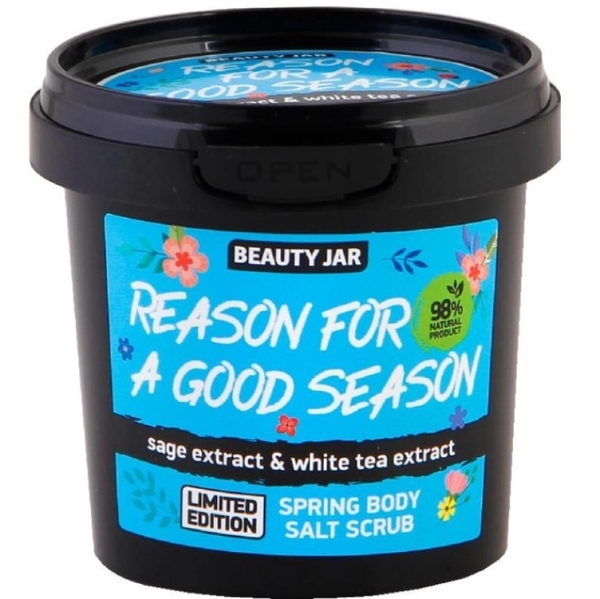 Сольовий скраб для тіла Beauty Jar Reason For A Good Season 115 мл - Pampik