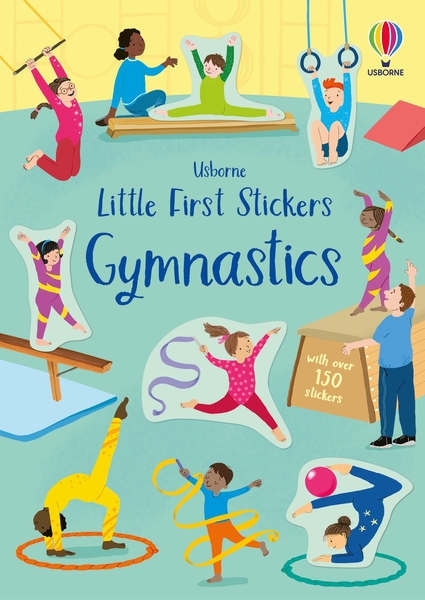 Little First Stickers Gymnastics - Jessica Greenwell, англ. язык (9781474986595) - Pampik