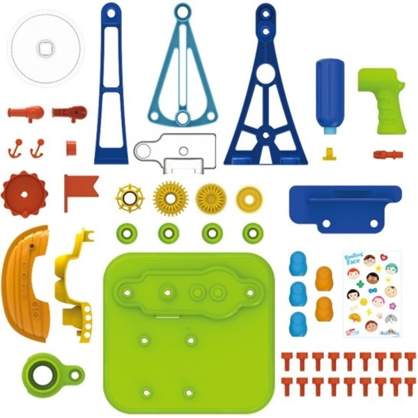 Конструктор Edu-Toys Пиратский корабль с инструментами (JS026) - Pampik - 4